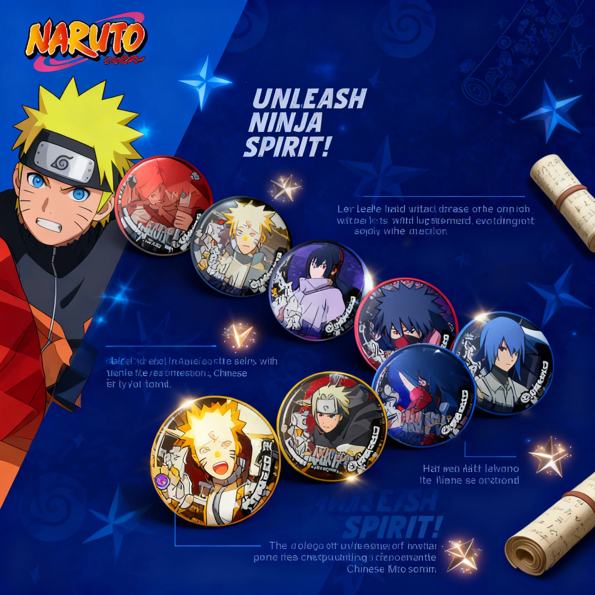 Naruto Anime Badge Double Flash Large Pin Naruto Uzumaki Sasuke Uchiha Itachi Madara Uchiha Anime Merchandise Collectible Gift
Naruto Anime Badge Double Flash Large Pin Naruto Uzumaki Sasuke Uchiha Itachi Madara Uchiha Anime Merchandise Collectible Gift