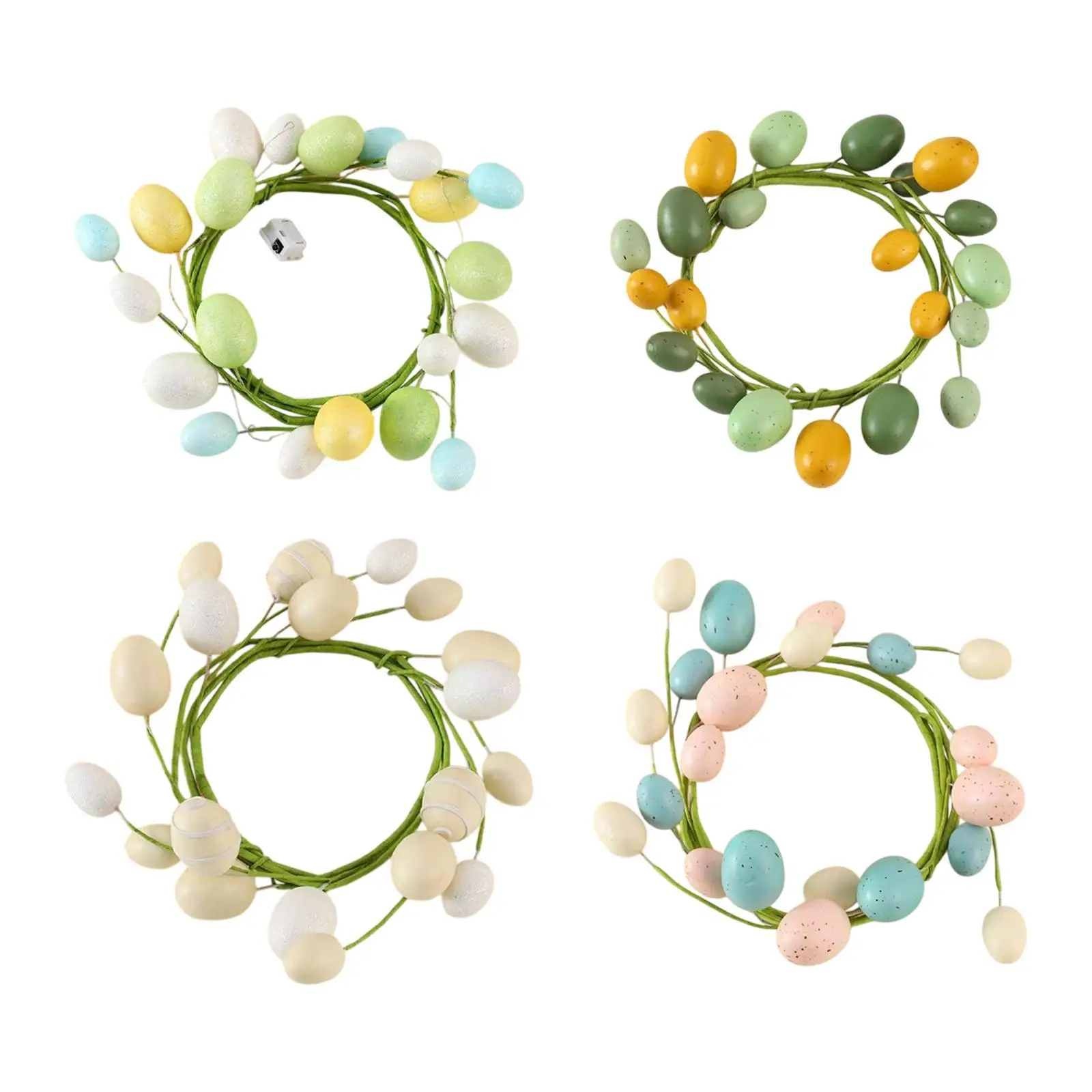 Easter Eggs Wreath 30cm Dia DIY Crafting Lightweight Spring Decoration for Party Favors Wedding Gifts Celebration Festival
Easter Eggs Wreath 30cm Dia DIY Crafting Lightweight Spring Decoration for Party Favors Wedding Gifts Celebration Festival