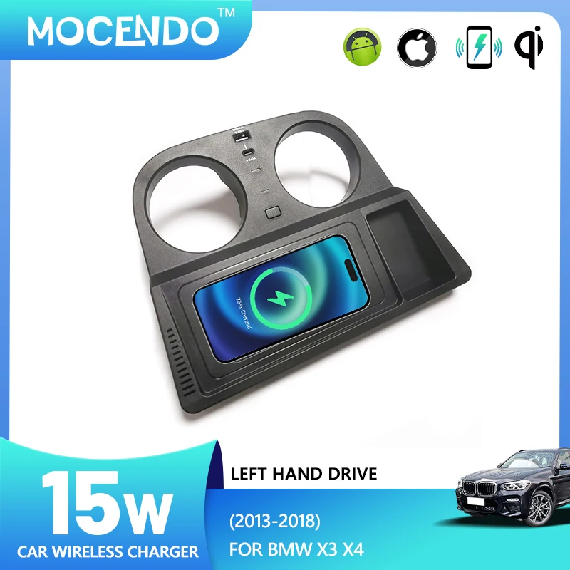 For BMW X3 F25 X4 F26 2014-2018 15W Car Wireless Charger Fast Phone Charger Charging Pad Panel
For BMW X3 F25 X4 F26 2014-2018 15W Car Wireless Charger Fast Phone Charger Charging Pad Panel
