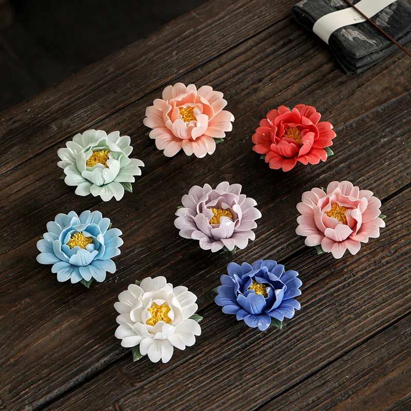 Ceramic Hand Pinched Peony Flowers Chinese Creative Household Living Decorations Handicraft Simulatio Tea Ceremony Ornaments New
Ceramic Hand Pinched Peony Flowers Chinese Creative Household Living Decorations Handicraft Simulatio Tea Ceremony Ornaments New