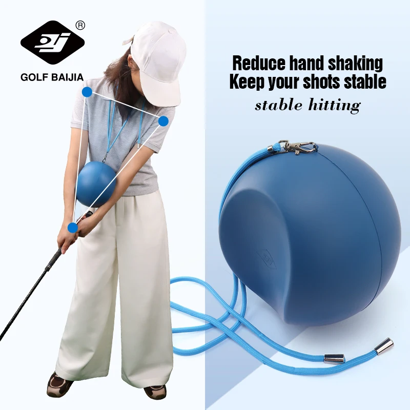 New Golf Connector Ball, Reduce hand shakingKeep, proper arm triangle posture. A must-have training aid and practice ball for al
New Golf Connector Ball, Reduce hand shakingKeep, proper arm triangle posture. A must-have training aid and practice ball for al