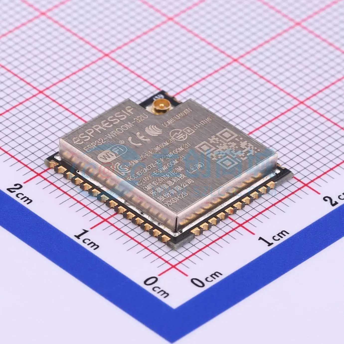 3pcs ESP32-WROOM-32U-N16 SMD 19.2x18mm ESP32-DOWD Bluetooth4.2 WiFi Wireless IoT Smart Home Module
3pcs ESP32-WROOM-32U-N16 SMD 19.2x18mm ESP32-DOWD Bluetooth4.2 WiFi Wireless IoT Smart Home Module