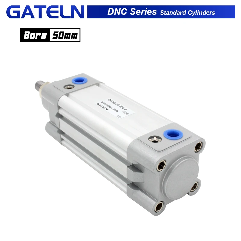DNC50 Aluminum Standard Air Cylinder DNC-50-100-PPV-A Double Acting Pneumatic Cylinder
DNC50 Aluminum Standard Air Cylinder DNC-50-100-PPV-A Double Acting Pneumatic Cylinder