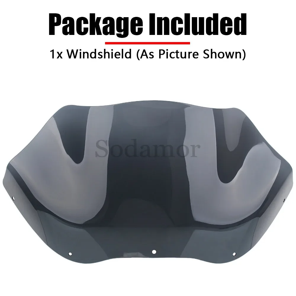 12.5" Motorcycle Part Windshield Fairing Windscreen Cover Wind Deflectors Fit For Harley Touring Road Glide Ultra CVO 1998-2013
12.5" Motorcycle Part Windshield Fairing Windscreen Cover Wind Deflectors Fit For Harley Touring Road Glide Ultra CVO 1998-2013