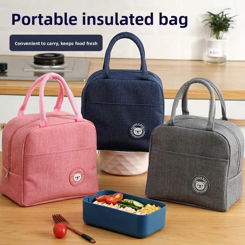 Thickened Aluminum Foil Lunch Box Insulated Bag Portable Handheld Waterproof Large Capacity Bento Bag for Students And Office
Thickened Aluminum Foil Lunch Box Insulated Bag Portable Handheld Waterproof Large Capacity Bento Bag for Students And Office