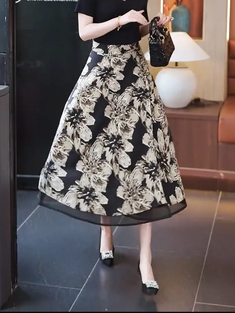 High Waist Midi A-Line Skirt Wrap Skirt Me One-Piece Asymmetrical Women's 2025 New Sle Commuter Ethnic Sle Polyester Sp...
High Waist Midi A-Line Skirt Wrap Skirt Me One-Piece Asymmetrical Women's 2025 New Sle Commuter Ethnic Sle Polyester Sp...