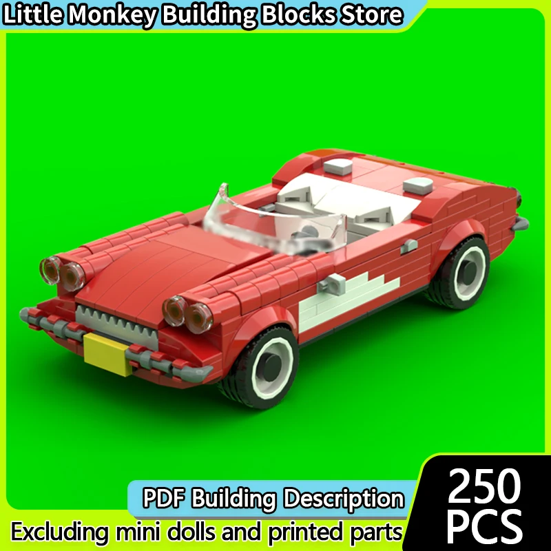 Speed Racing Car Model MOC Building Bricks Corvette C1 Hypercar Modular Technology Children Holiday Gifts Assemble Toys Suit
Speed Racing Car Model MOC Building Bricks Corvette C1 Hypercar Modular Technology Children Holiday Gifts Assemble Toys Suit