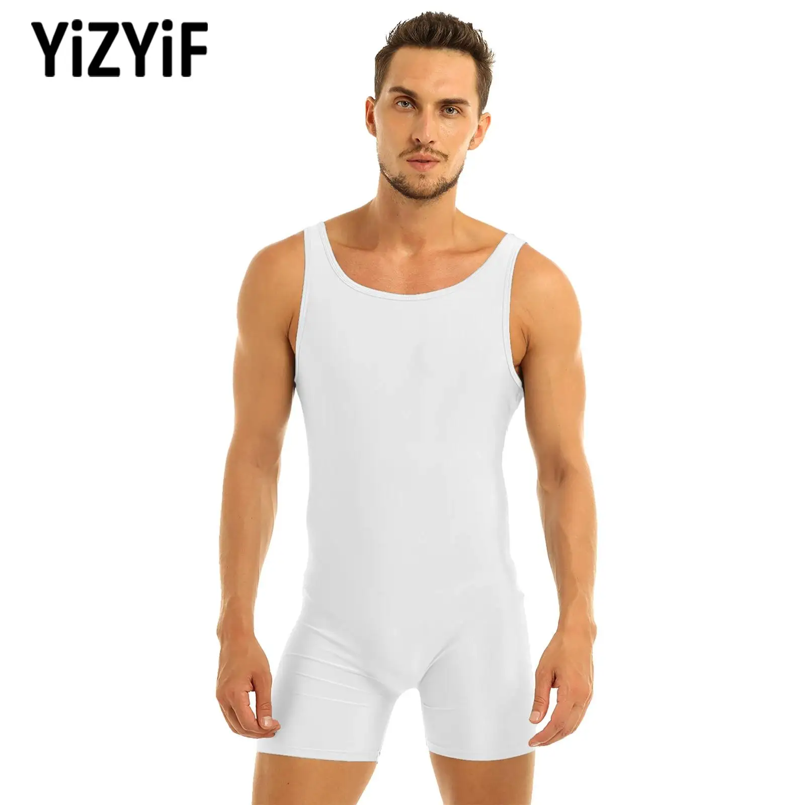 Mens Sport GYM Gym Leotard Undershirt One Piece Wresting Undershirts Male Yoga Tight Fitting Workout Outfits Surfing Swimsuit
Mens Sport GYM Gym Leotard Undershirt One Piece Wresting Undershirts Male Yoga Tight Fitting Workout Outfits Surfing Swimsuit