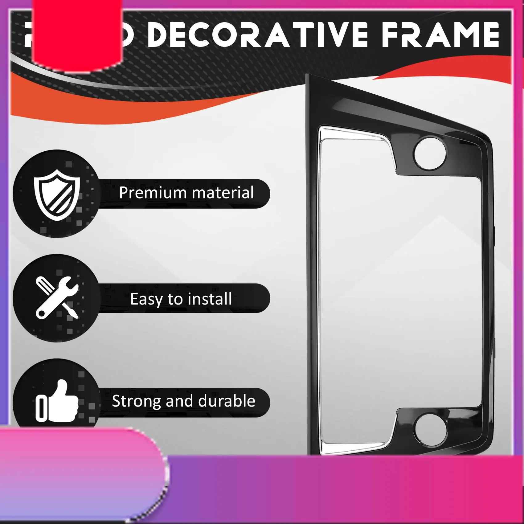 For VW Touran 5T Painted Piano Black Mechanical Screen MIB Decorative Frame 5TD 858 069 F 5TD858069F-Y79A
For VW Touran 5T Painted Piano Black Mechanical Screen MIB Decorative Frame 5TD 858 069 F 5TD858069F-Y79A