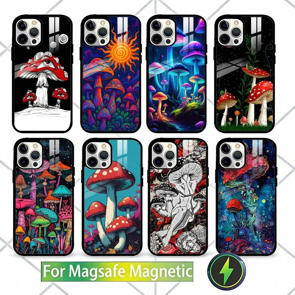 Trippy Psychedelic Mushrooms Phone Case For iPhone17,16,15,14,13 Plus,Pro Max Magnetic For Magsafe Wireless Charging
Trippy Psychedelic Mushrooms Phone Case For iPhone17,16,15,14,13 Plus,Pro Max Magnetic For Magsafe Wireless Charging