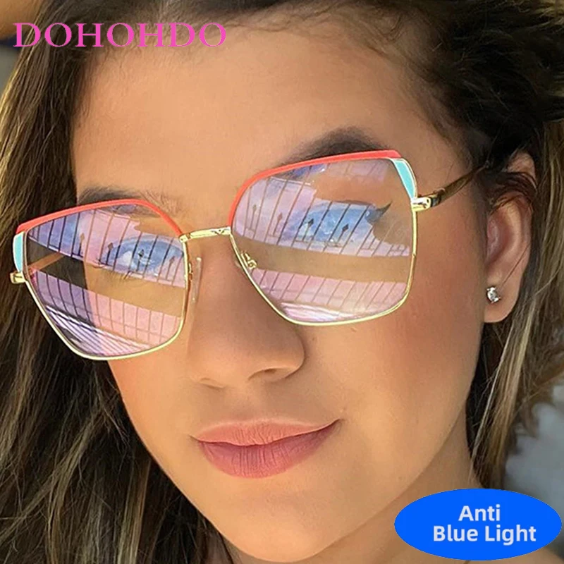 Trendy Vintage Big Frame Square Blue Light Blocking Glasses Women Man Luxury Brand Computer Eye Protection Eyewear Очки Lentes
Trendy Vintage Big Frame Square Blue Light Blocking Glasses Women Man Luxury Brand Computer Eye Protection Eyewear Очки Lentes