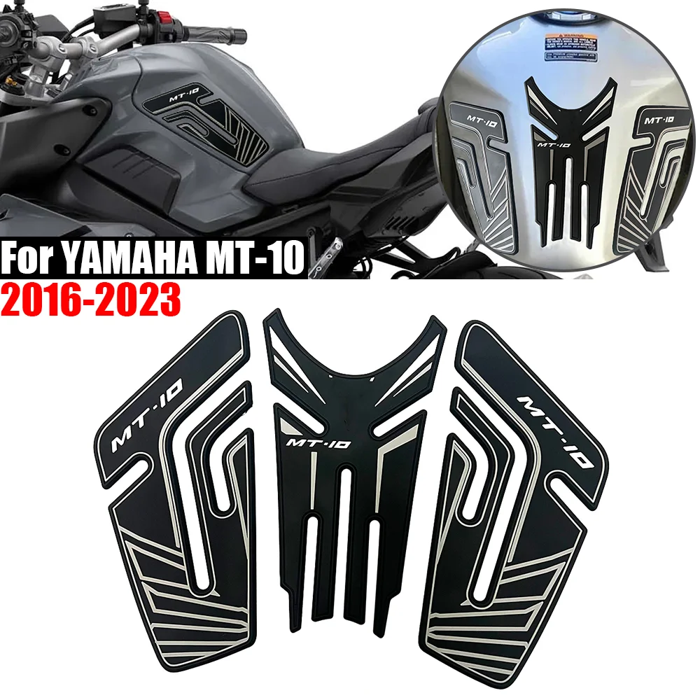 For MT10 FZ10 MT-10 SP Rubber Fuel Tank Anti-slip protective Stickers Moto Decals MT10 MT 10 2016 - 2023
For MT10 FZ10 MT-10 SP Rubber Fuel Tank Anti-slip protective Stickers Moto Decals MT10 MT 10 2016 - 2023