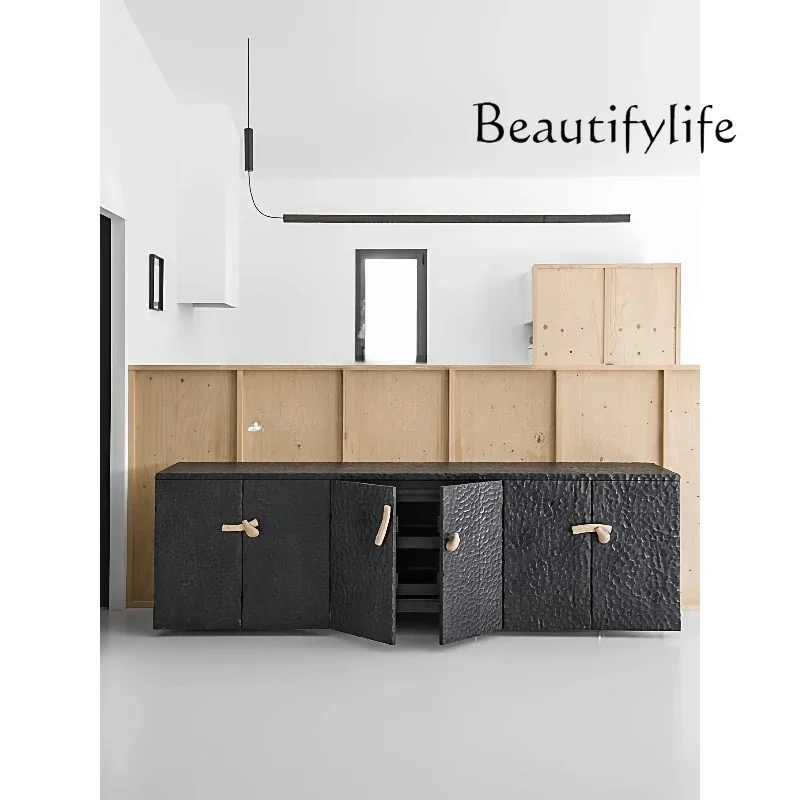 Y Medieval Style Designer Home Carving Creative Solid Wood Dining Side Cabinet Retro Living Room Black Storage Wall Chest
Y Medieval Style Designer Home Carving Creative Solid Wood Dining Side Cabinet Retro Living Room Black Storage Wall Chest