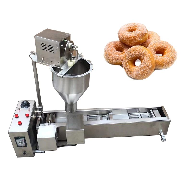 High Quality Automatic Commercial Donut Maker Fryer Ball-Making Machine for Doughnuts Dedonas for Bakery Use Made From Flour
High Quality Automatic Commercial Donut Maker Fryer Ball-Making Machine for Doughnuts Dedonas for Bakery Use Made From Flour