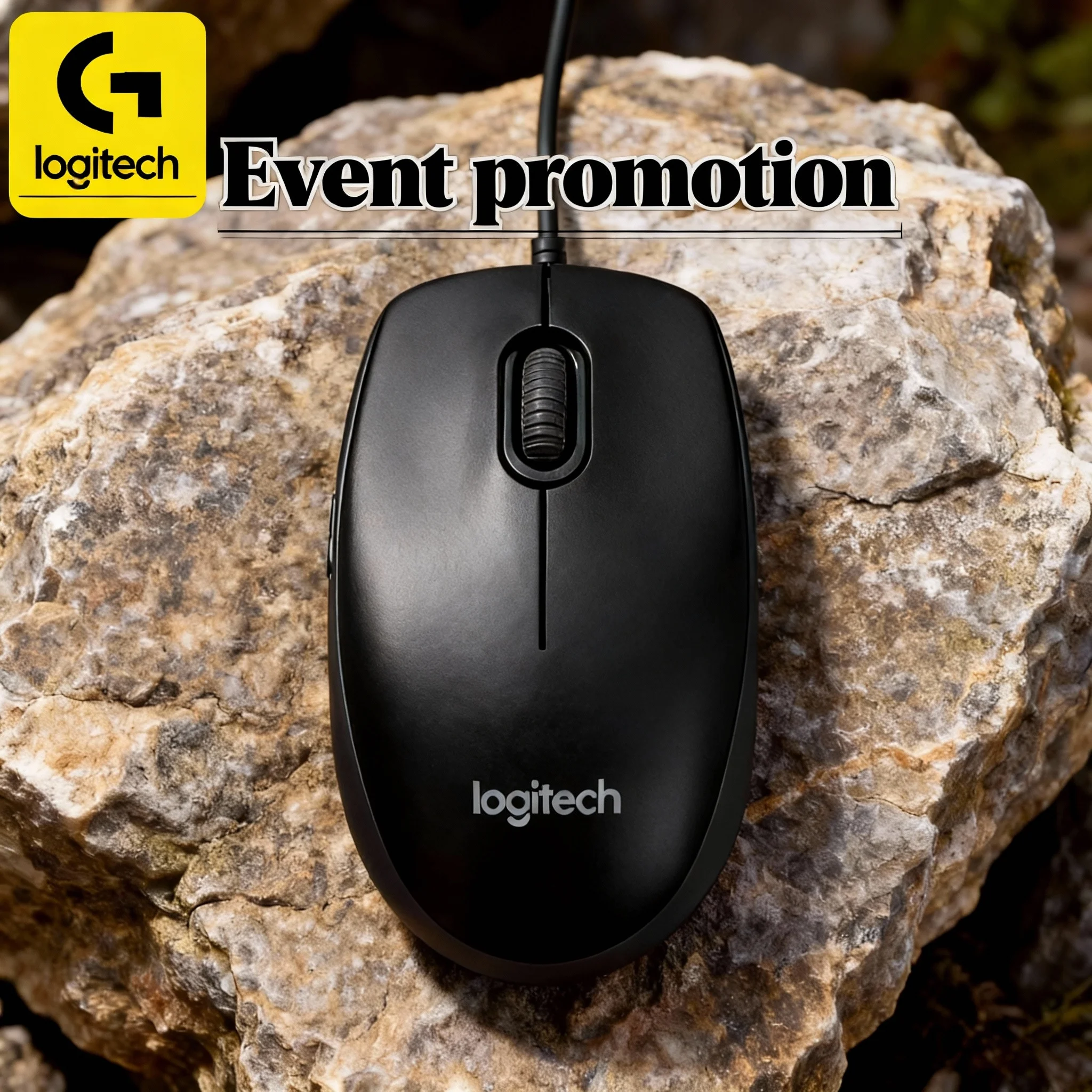 Logitech M100R wired mouse, black, suitable for both laptops and desktops, suitable for both office work and gaming.
Logitech M100R wired mouse, black, suitable for both laptops and desktops, suitable for both office work and gaming.