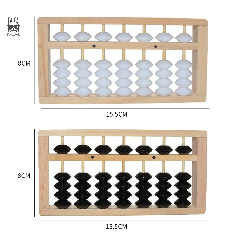 1PC Portable Children Math Arithmetic Calculating Counting Frame Student Educational Toy 7 Column 5-Bead Wooden Abacus
1PC Portable Children Math Arithmetic Calculating Counting Frame Student Educational Toy 7 Column 5-Bead Wooden Abacus