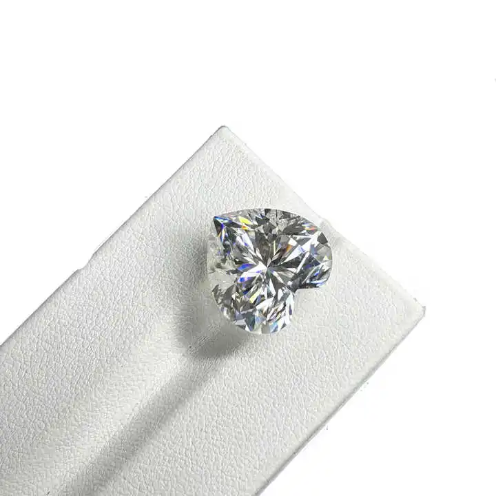 Hot Selling D VVS1 Heart Shaped Lab Grown Moissanite Diamond, 11x11mm 5ct for Rings
Hot Selling D VVS1 Heart Shaped Lab Grown Moissanite Diamond, 11x11mm 5ct for Rings