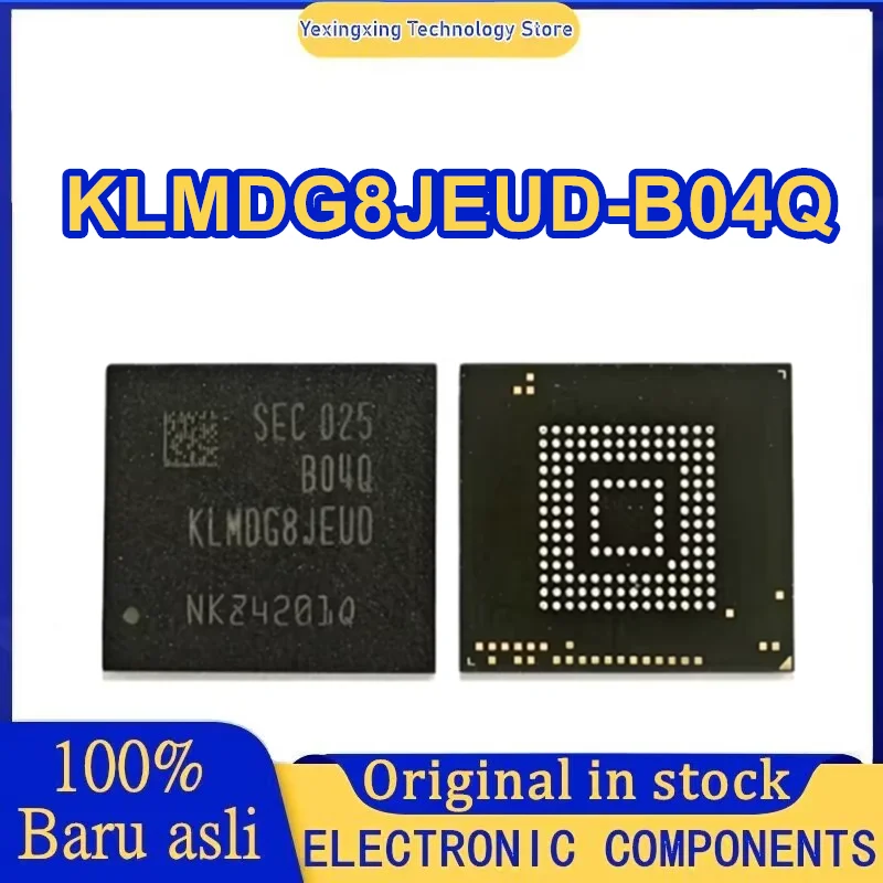 KLMDG8JEUD-B04Q Industrial grade 128GB flash memory granule eMMC storage chip IC 0-10 IC New Original in Stock
KLMDG8JEUD-B04Q Industrial grade 128GB flash memory granule eMMC storage chip IC 0-10 IC New Original in Stock