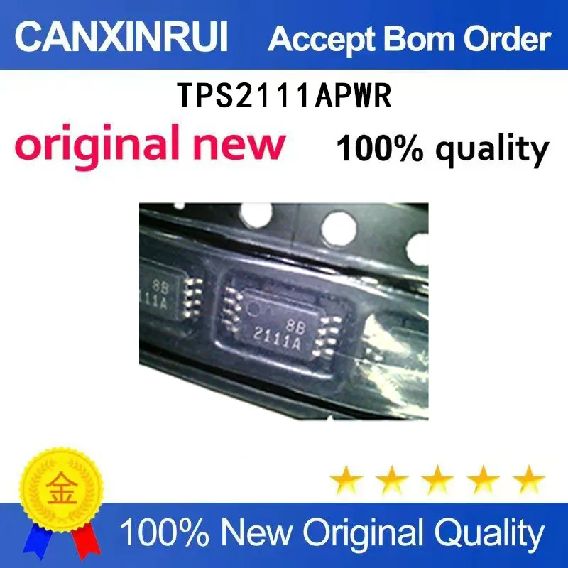 (5-100 Pieces) Brand new original TPS2111APWR silk screen 2111A TSSOP-8 spot chip
(5-100 Pieces) Brand new original TPS2111APWR silk screen 2111A TSSOP-8 spot chip