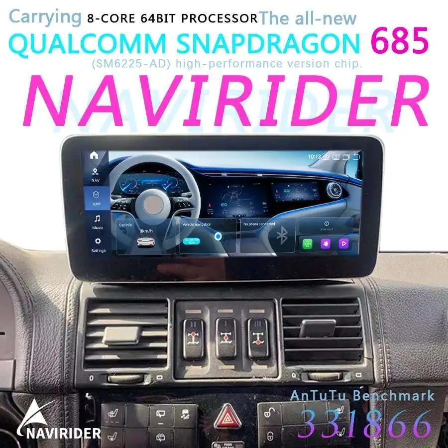 GPS For Mercedes Benz G Class G500 G55 W461 W463 2008 Car Multimedia Video Player 12.3inch Android 14 IPS Screen Carplay 256GB
GPS For Mercedes Benz G Class G500 G55 W461 W463 2008 Car Multimedia Video Player 12.3inch Android 14 IPS Screen Carplay 256GB