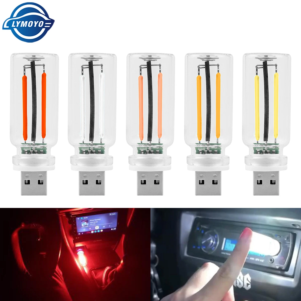 2PCS USB Night Light Car Interior Glass Bottle Touch Control Light Bulbs Colorful Decorative Atmosphere Lamps Plug and Play
2PCS USB Night Light Car Interior Glass Bottle Touch Control Light Bulbs Colorful Decorative Atmosphere Lamps Plug and Play