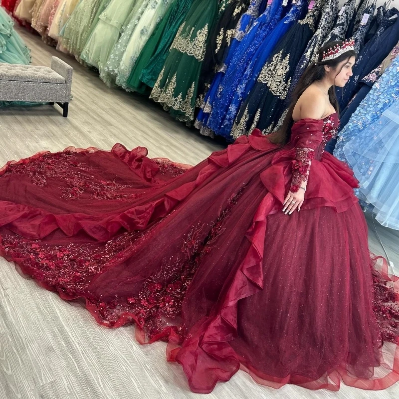 Красные блестящие хрустальные аппликации, кружевные платья Quinceanera, бальное платье без рукавов с бисером, корсет с оборками для милых девочек 15 лет
Красные блестящие хрустальные аппликации, кружевные платья Quinceanera, бальное платье без рукавов с бисером, корсет с оборками для милых девочек 15 лет