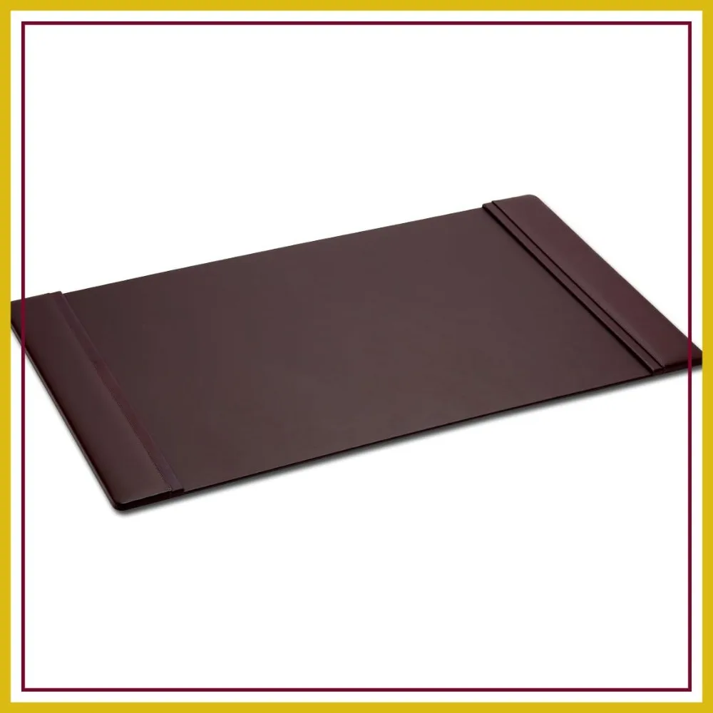 Leather Desk Pad with Side Rails - Luxury Writing Blotter, Executive Desk Surface Protector, Chocolate Brown 22x14
Leather Desk Pad with Side Rails - Luxury Writing Blotter, Executive Desk Surface Protector, Chocolate Brown 22x14