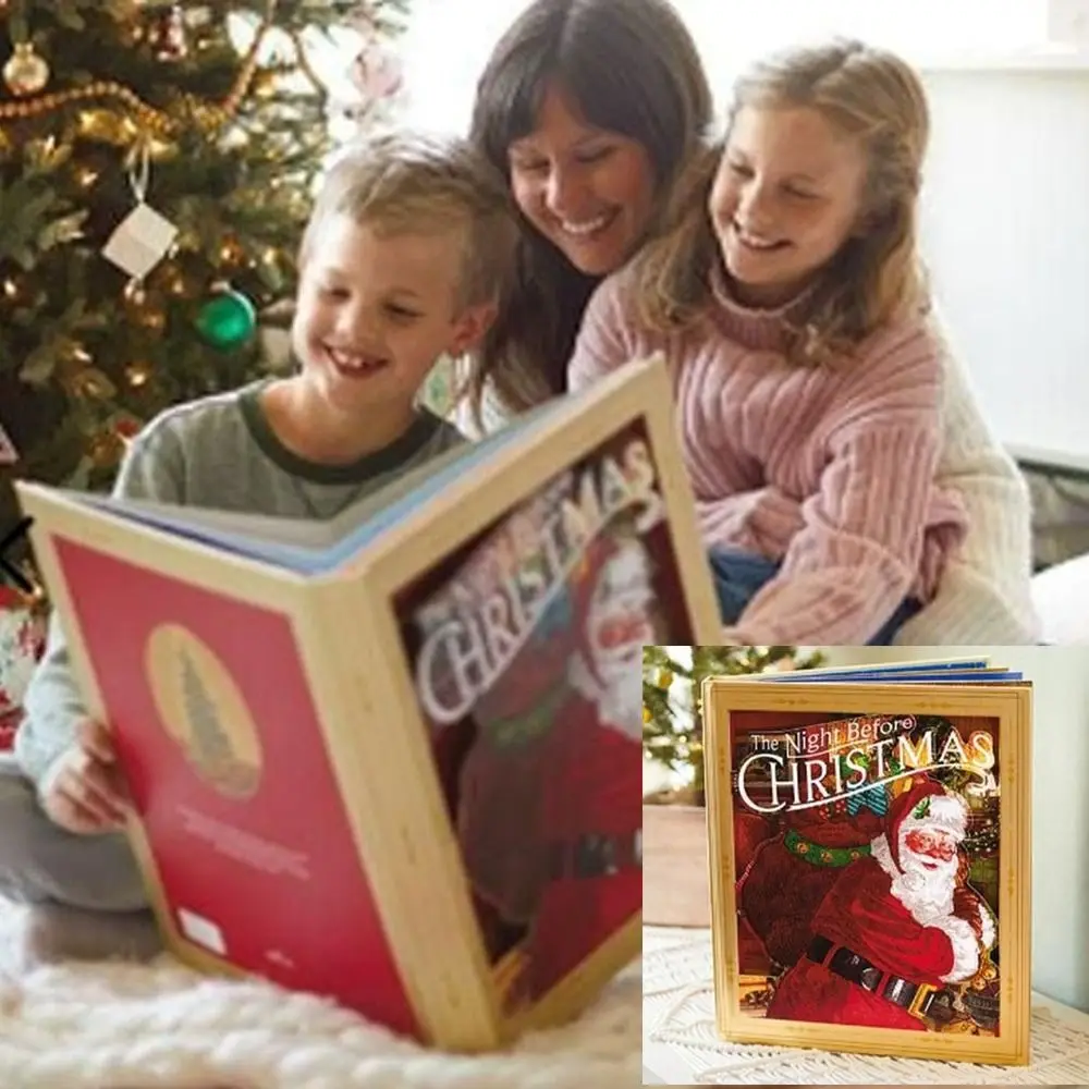 Coated Paper Night Before Christmas Pop-Up Book Hardcover Pop-Up Scenes Jumbo Pop-Up Book with Light & Sound Novelty Book
Coated Paper Night Before Christmas Pop-Up Book Hardcover Pop-Up Scenes Jumbo Pop-Up Book with Light & Sound Novelty Book