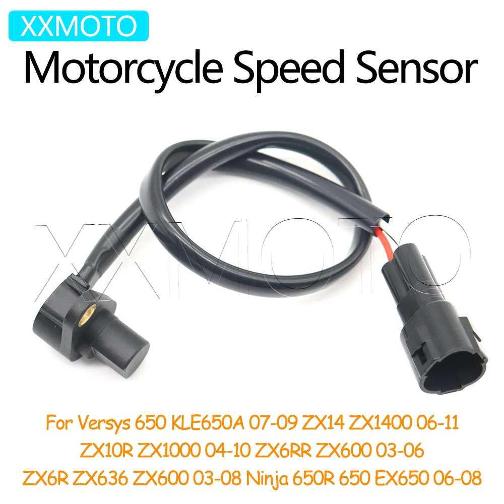 For Kawasaki Versys 650 KLE650A ZX14 ZX1400 ZX10R ZX1000 ZX6RR ZX600 ZX6R ZX636 ZX600 Ninja 650R EX650 Motorcycle Speed Sensor
For Kawasaki Versys 650 KLE650A ZX14 ZX1400 ZX10R ZX1000 ZX6RR ZX600 ZX6R ZX636 ZX600 Ninja 650R EX650 Motorcycle Speed Sensor