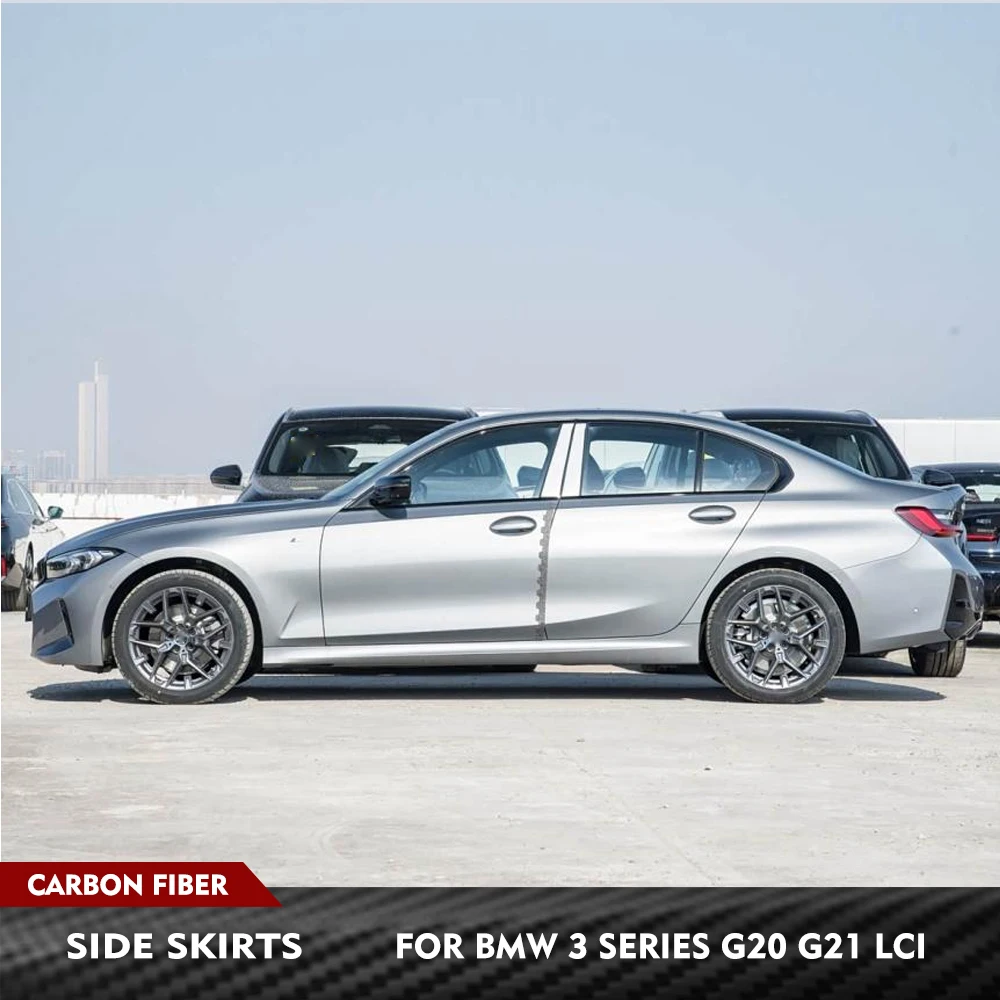 For BMW 3 Series G20 LCI 2023-2025 Carbon Fiber Car Side Skirts Extension Lip Car Under Door Rocker Panels Valance Body Kits
For BMW 3 Series G20 LCI 2023-2025 Carbon Fiber Car Side Skirts Extension Lip Car Under Door Rocker Panels Valance Body Kits