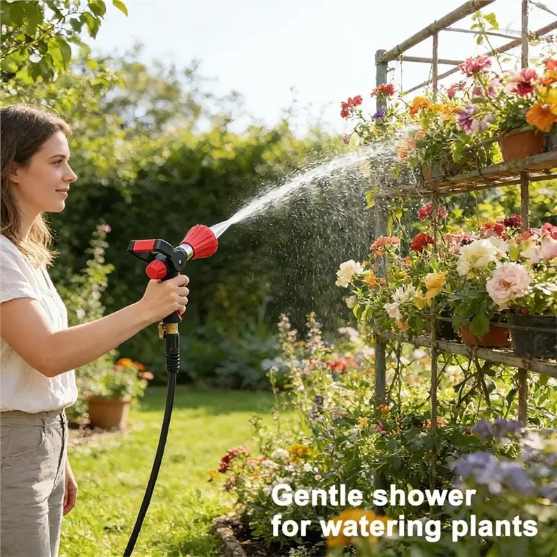 【FLASH DEAL】High Pressure Fireman' S Sprays Nozzle With Lever Handle, Heavy Duty Garden Hose Nozzle And Slip Ergonomic Grip
【FLASH DEAL】High Pressure Fireman' S Sprays Nozzle With Lever Handle, Heavy Duty Garden Hose Nozzle And Slip Ergonomic Grip