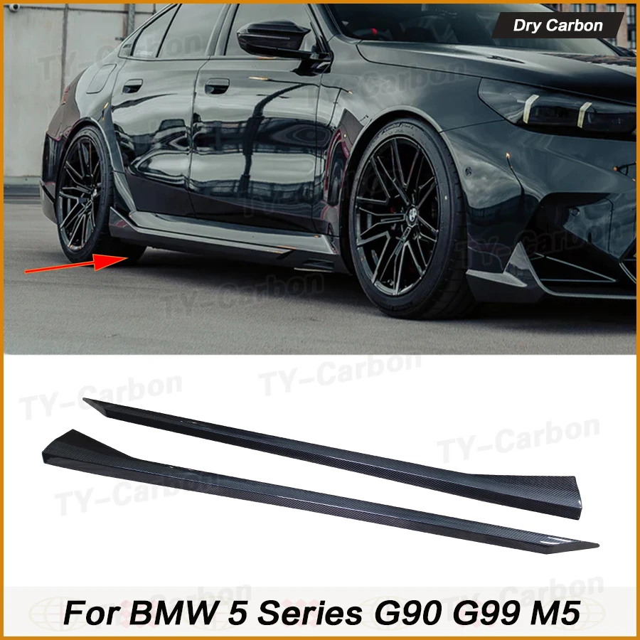 Dry Carbon Fiber Car Side Skirts Extension Lip For BMW 5 Series G90 G99 M5 Sedan Car Side Racing Body Kits Styling Spoiler 2025+
Dry Carbon Fiber Car Side Skirts Extension Lip For BMW 5 Series G90 G99 M5 Sedan Car Side Racing Body Kits Styling Spoiler 2025+