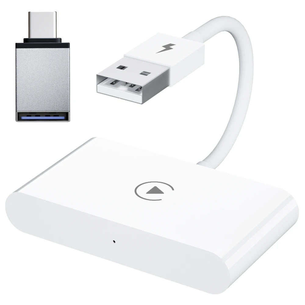 Wireless CarPlay Adapter Wired to Wireless Carplay For Apple/Type-C Dongle Plug And Play USB Connection Auto Car Adapter
Wireless CarPlay Adapter Wired to Wireless Carplay For Apple/Type-C Dongle Plug And Play USB Connection Auto Car Adapter