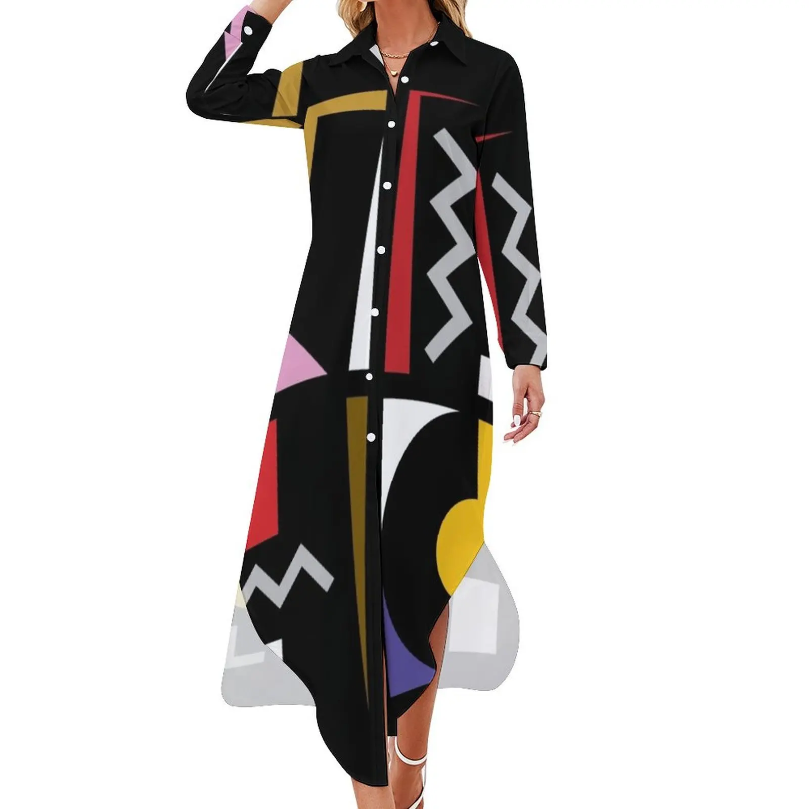 NPHC for the Culture Long Sleeved Shirt Dress Cocktail of dresses evening dress
NPHC for the Culture Long Sleeved Shirt Dress Cocktail of dresses evening dress