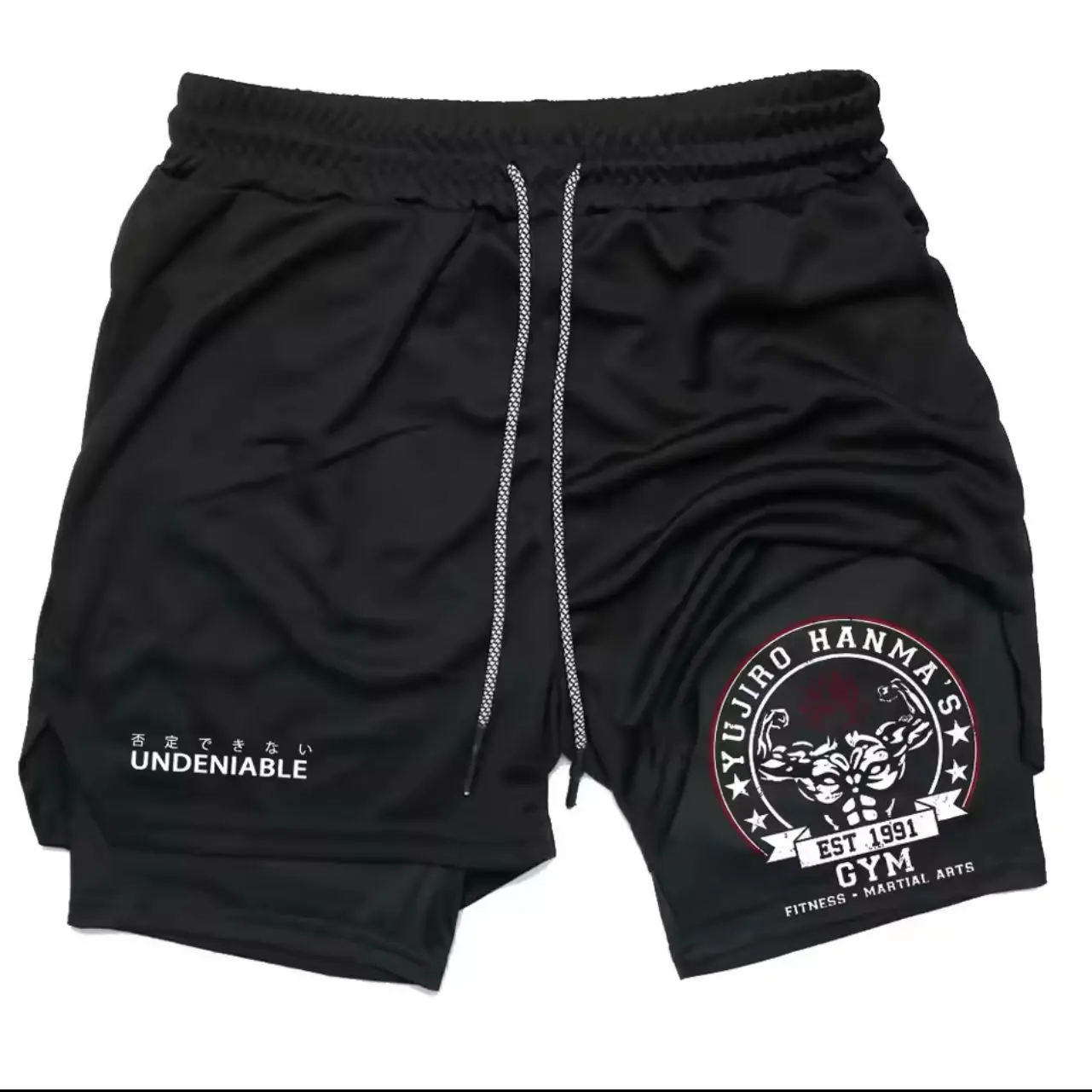 Y2K Sports Shorts Men's Anime Printed Quick-drying Breathable Shorts Exercise Running 2-in-1 Sweatpants Summer Men's Wear
Y2K Sports Shorts Men's Anime Printed Quick-drying Breathable Shorts Exercise Running 2-in-1 Sweatpants Summer Men's Wear