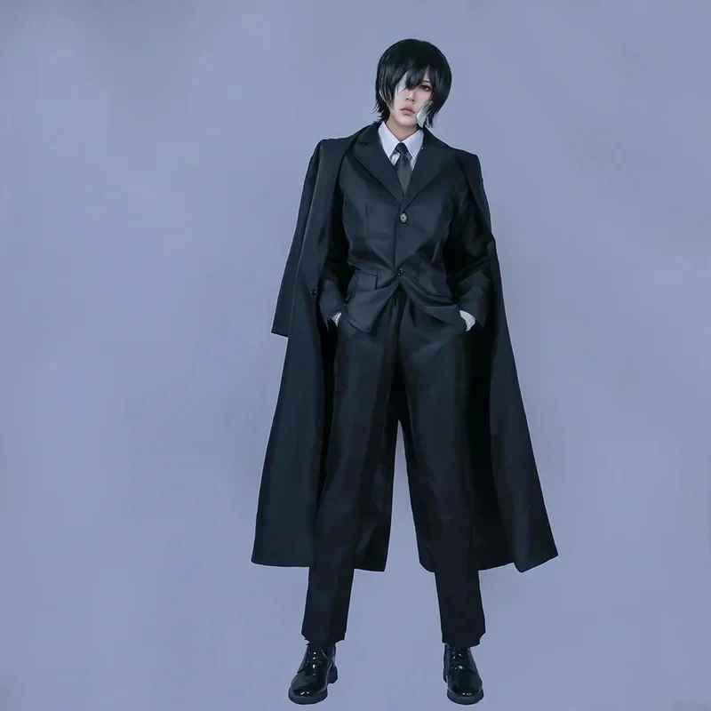 ♫2026❤ Anime Bungo Stray Dogs Dazai Osamu Cosplay Costumes Men Black Uniform Coat Shirt Pants Suit Halloween Carnival Roleplay ♫
♫2026❤ Anime Bungo Stray Dogs Dazai Osamu Cosplay Costumes Men Black Uniform Coat Shirt Pants Suit Halloween Carnival Roleplay ♫