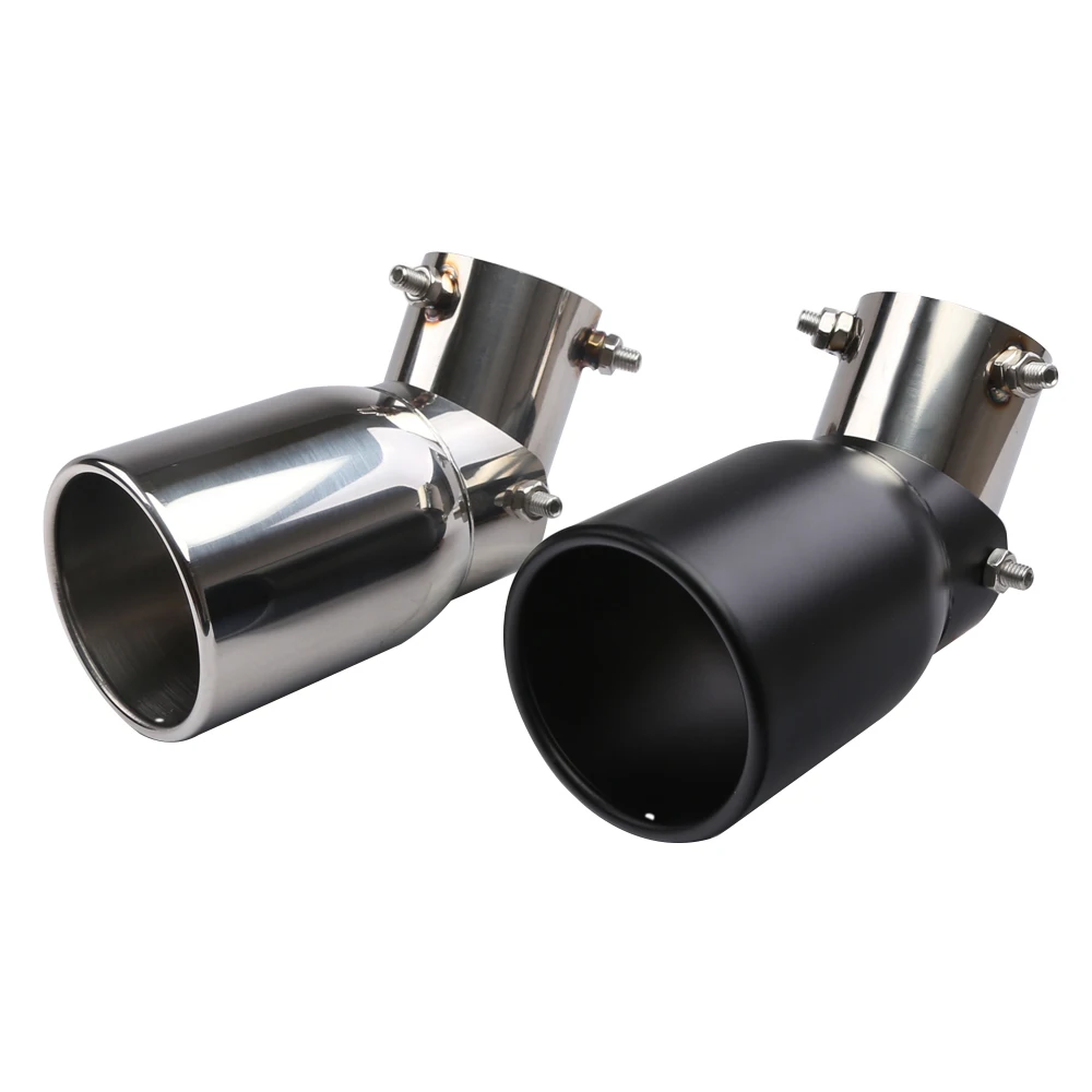 Stainless Steel Exhaust Tip 63mm/3.5"89mm Adjustable Universal Fit for Car SUV Single Rolled Edge Exhaust Pipe Tip with Bolt-On
Stainless Steel Exhaust Tip 63mm/3.5"89mm Adjustable Universal Fit for Car SUV Single Rolled Edge Exhaust Pipe Tip with Bolt-On