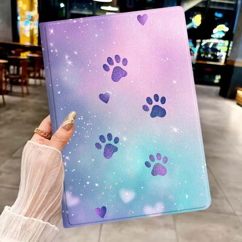 Cartoon Glitter Paw Prints For Apple iPad Pro Mini A16 A17 A14 4 5 6 7 6th 7th Gen 9.7 12.9 11 13 M4 inch Tablet Case Soft
Cartoon Glitter Paw Prints For Apple iPad Pro Mini A16 A17 A14 4 5 6 7 6th 7th Gen 9.7 12.9 11 13 M4 inch Tablet Case Soft