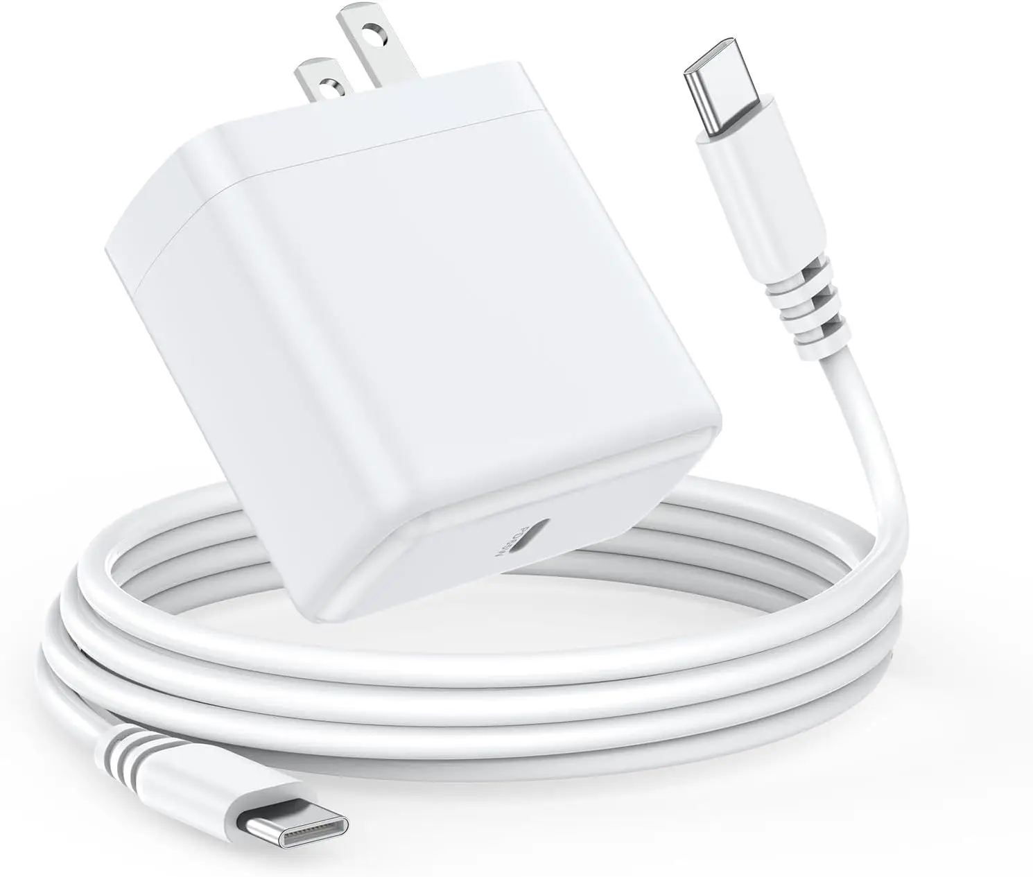 65W Super Fast Charger Type C for Galaxy S26 S25 S24 FE, USB C Charging Block & 6ft Cable
65W Super Fast Charger Type C for Galaxy S26 S25 S24 FE, USB C Charging Block & 6ft Cable