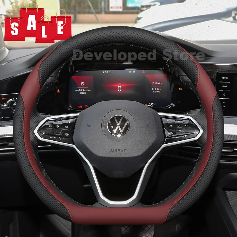 Car Steering Wheel Cover For Volkswagen Golf GTI R Line 2025-2008 Leather Auto Steering Wheel Volkswagen polo Accessories 2025
Car Steering Wheel Cover For Volkswagen Golf GTI R Line 2025-2008 Leather Auto Steering Wheel Volkswagen polo Accessories 2025