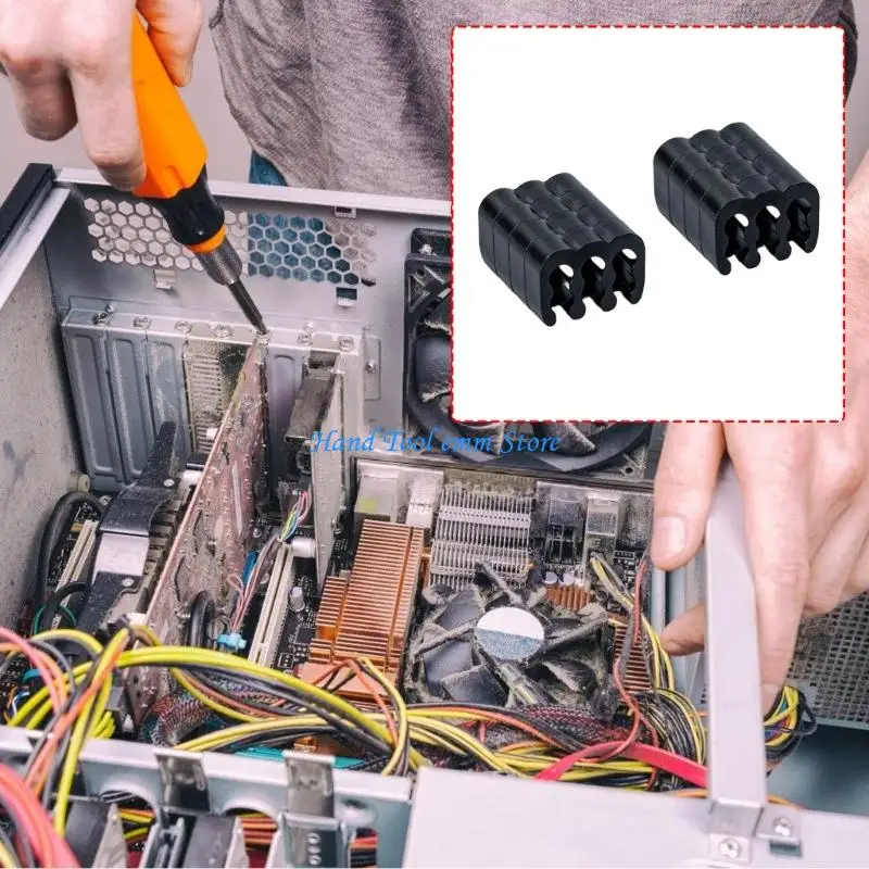 H37F Pack of 8 6Pin Motherboard Cable Combs PVC Wire Organizers for Clean Laptop Build and Improved Airflows in Gaming Rigs
H37F Pack of 8 6Pin Motherboard Cable Combs PVC Wire Organizers for Clean Laptop Build and Improved Airflows in Gaming Rigs