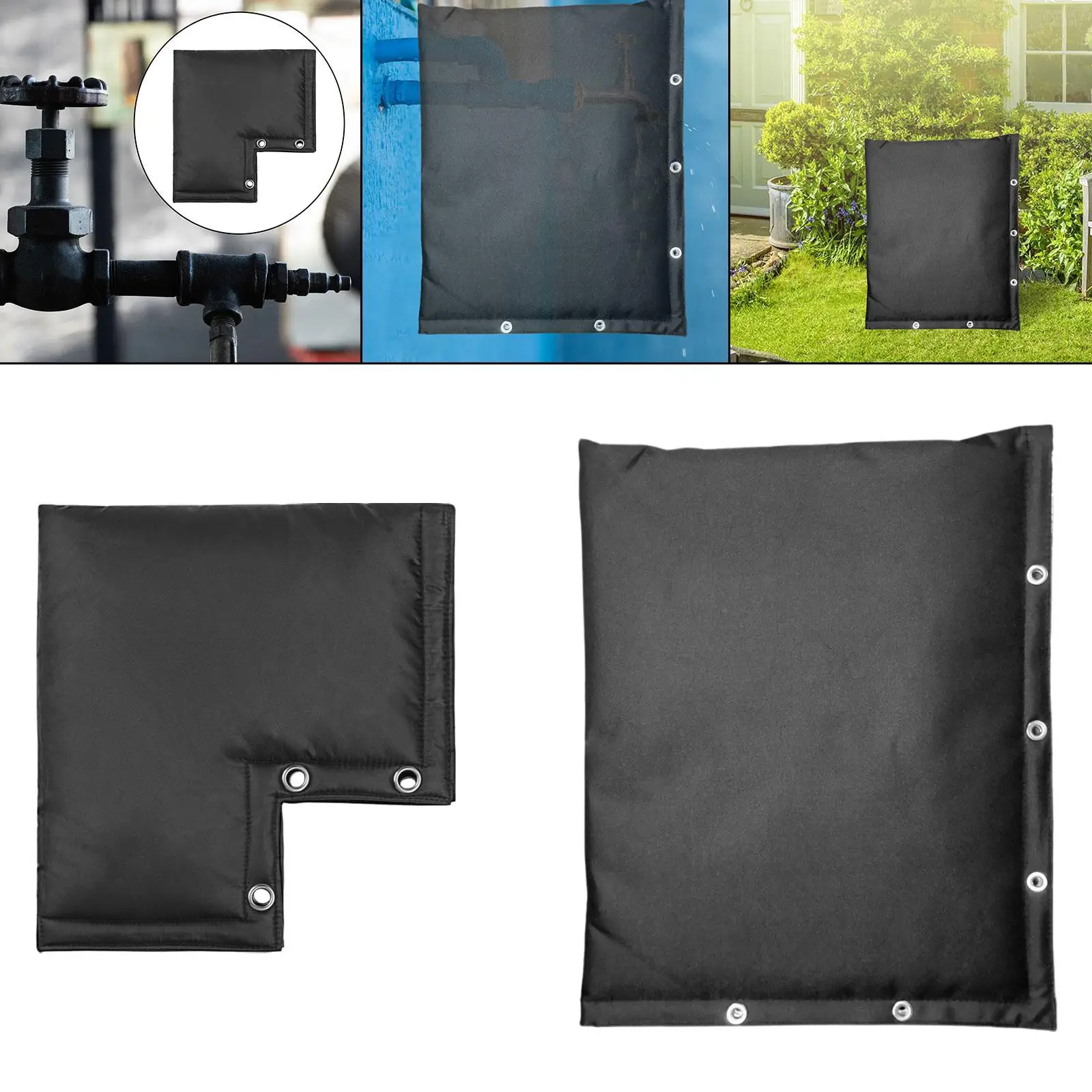 Winter Outdoor Faucet Cover Tap Garden 5 Layers for Insulation Anti Freeze Freeze Protection Universal Water Faucet Cover Black
Winter Outdoor Faucet Cover Tap Garden 5 Layers for Insulation Anti Freeze Freeze Protection Universal Water Faucet Cover Black