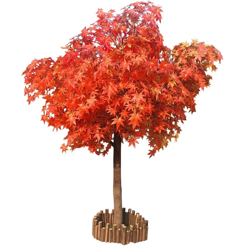 Artificial maple tree, large shopping mall hotel Japanese cuisine decoration, wishing tree, indoor and outdoor landscaping
Artificial maple tree, large shopping mall hotel Japanese cuisine decoration, wishing tree, indoor and outdoor landscaping