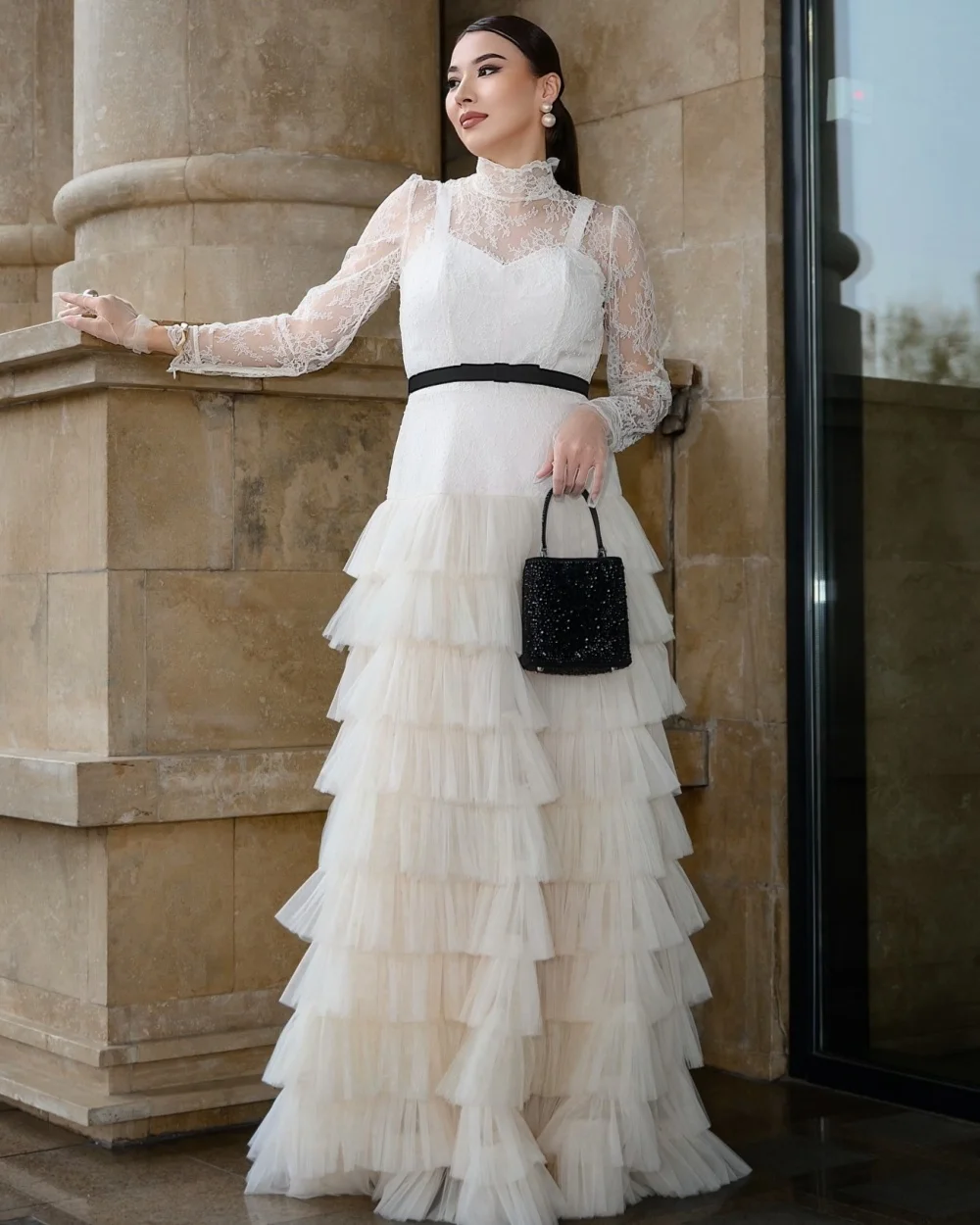 Высокое качество по индивидуальному заказу, формальные тюлевые кружевные многоуровневые платья трапециевидной формы с высоким воротником, длинные платья на заказ, сексуальные платья в современном стиле
Высокое качество по индивидуальному заказу, формальные тюлевые кружевные многоуровневые платья трапециевидной формы с высоким воротником, длинные платья на заказ, сексуальные платья в современном стиле