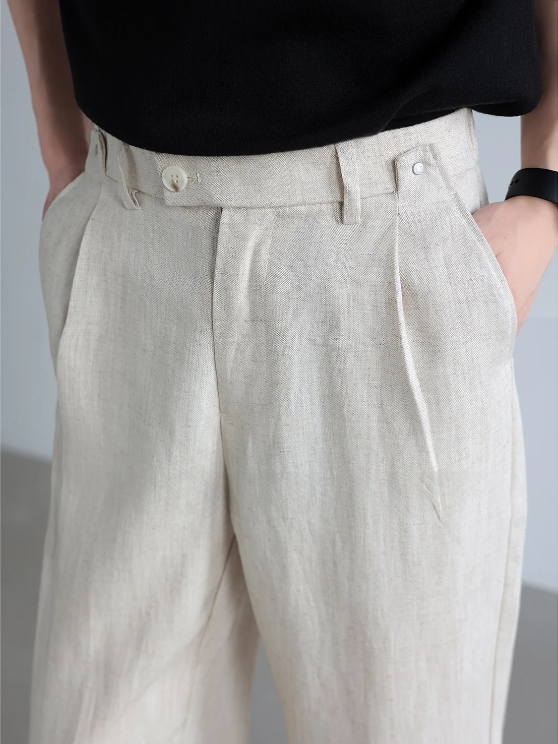 Men's Casual Straight Leg Pants Linen Blend Summer Breathable Drape Simple Versatile Long Trousers Comfortable Straight Fit
Men's Casual Straight Leg Pants Linen Blend Summer Breathable Drape Simple Versatile Long Trousers Comfortable Straight Fit