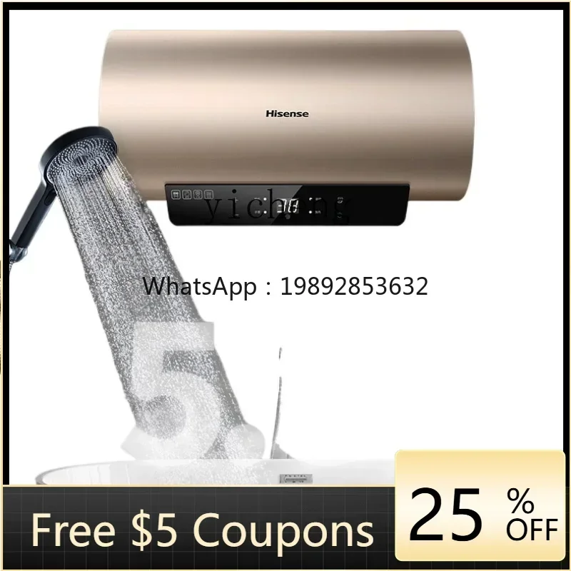 Электрический водонагреватель для дома, для ванной комнаты, быстрый нагрев воды, большой объем, накопительный.
Электрический водонагреватель для дома, для ванной комнаты, быстрый нагрев воды, большой объем, накопительный.