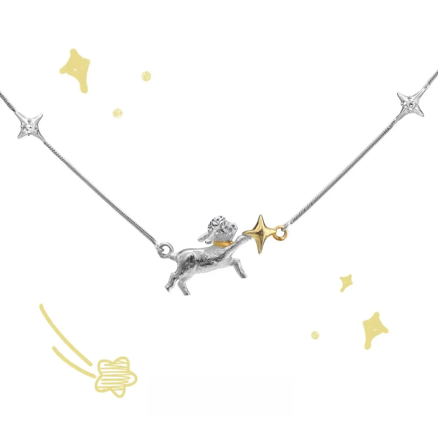 Good night lamb series original necklace jewelry set niche design star cute collarbone chain
Good night lamb series original necklace jewelry set niche design star cute collarbone chain
