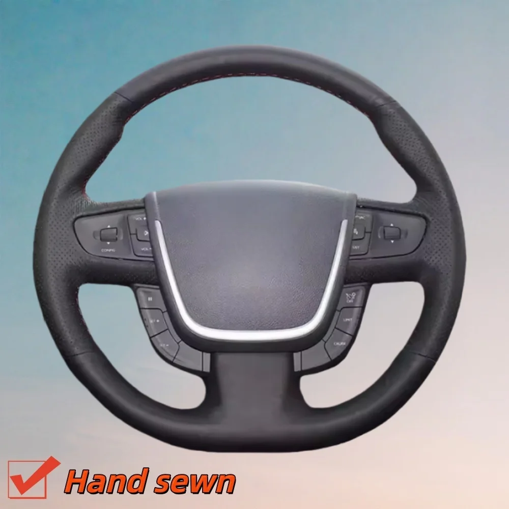 Customize Non-Slip Soft Microfiber Leather Car Steering Wheel Cover 508 SW 2011-2018 Steering Wrap Cover For Peugeot 508
Customize Non-Slip Soft Microfiber Leather Car Steering Wheel Cover 508 SW 2011-2018 Steering Wrap Cover For Peugeot 508