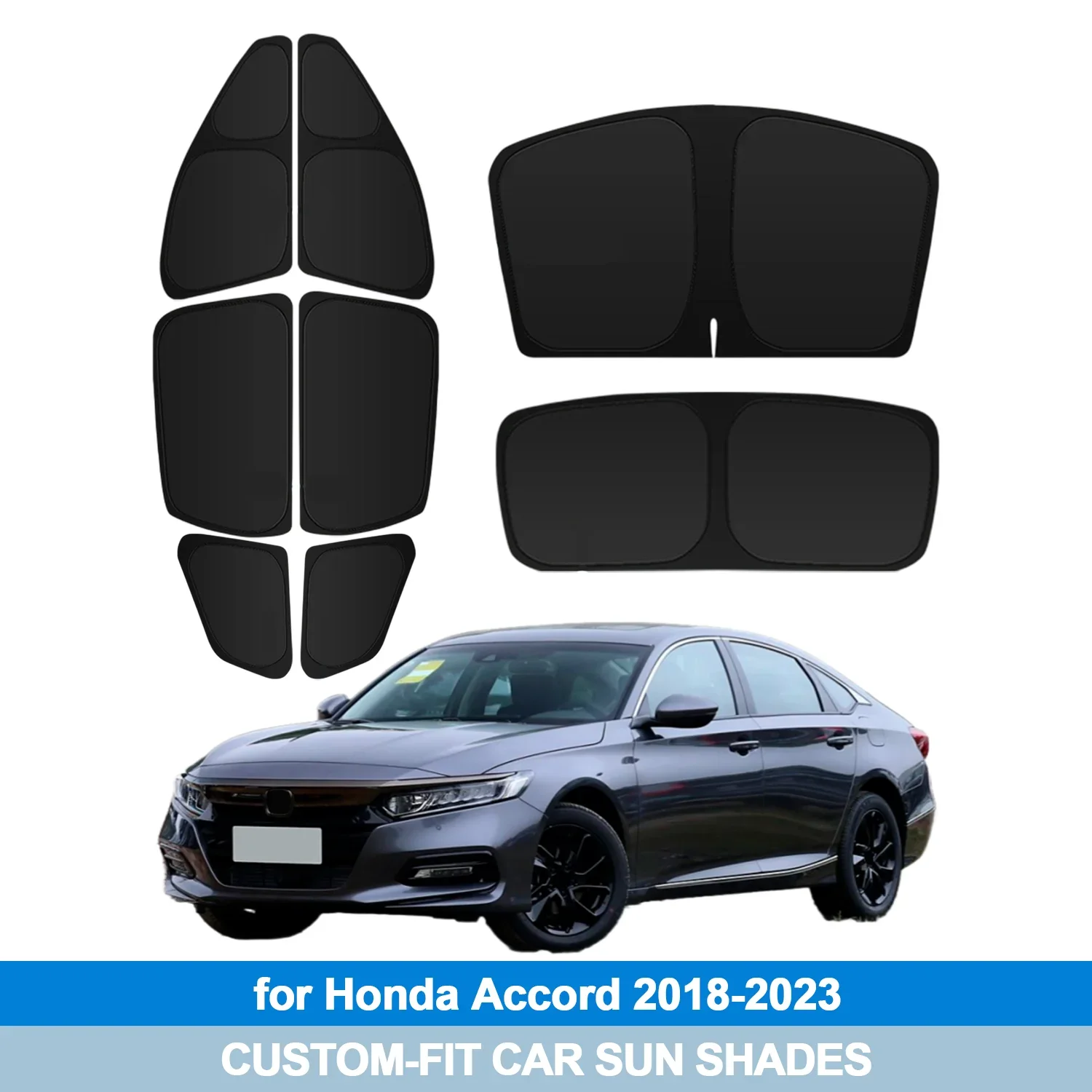 For Honda Accord 2018-2023 Windshield Sun Shade Side Window Shades Cover Sun Visor Shield Privacy Protection
For Honda Accord 2018-2023 Windshield Sun Shade Side Window Shades Cover Sun Visor Shield Privacy Protection