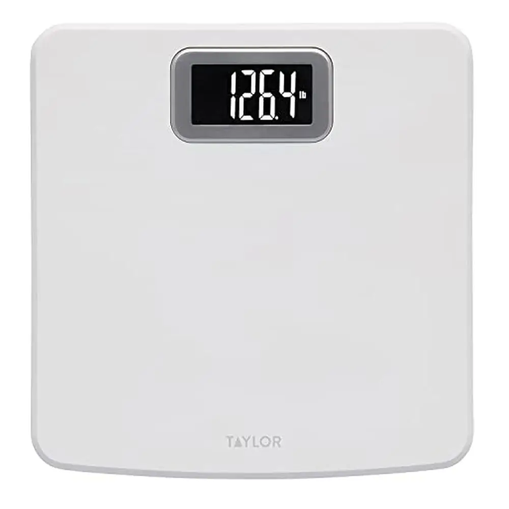 Digital Bathroom Scale, White, 400 lb Capacity
Digital Bathroom Scale, White, 400 lb Capacity